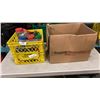 Image 1 : CRATE AND BOX OF HAND TOOLS AND HARDWARE