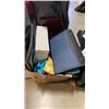 Image 3 : BOX OF LAPTOP BAGS, SMALL AREA MAT AND MORE