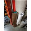 Image 2 : 6 ROLLS OF FOIL INSULATION, NEON FABRIC AND PACKING PAPER