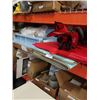 Image 1 : KIDS PLAY KITCHEN, ONESIDED PLAY MAT, RED MAT WITH PATCH AND BABY GATE