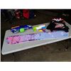 Image 1 : OPTION 145 SNOWBOARD, 2 SUPER SOAKERS AND ABBOTSFORD HAWKS ADULT SMALL HOCKEY JERSEY