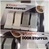 Image 3 : 3 NEW SETS OF 4 Pack Door Stopper [Reliable and Practical] Rubber Door Stop Security Wedge, Flexible