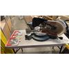 Image 1 : BOSCH SLIDE COMPOUND MITER SAW WITH NEW SAW BLADES