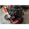 Image 2 : BELIZE BICYCLE ENGINE, FRAME, ROLLING KIDS SIZE MOTORCYCLE CHASSIS FRAME AND MOTOCROSS PADS