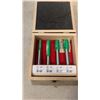 Image 2 : NEW 4 PIECE STRAIGHT CUTTING ROUTER BIT SET
