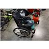 Image 1 : FOLDING WHEELCHAIR WITH LEG SUPPORTS