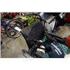 Image 2 : FOLDING WHEELCHAIR WITH LEG SUPPORTS