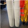 Image 1 : 40 FOOD GRADE 10 LITER BUCKETS (2 STACKS OF 20)