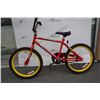Image 1 : RED/YELLOW TECH TEAM BIKE