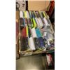 Image 7 : 3 TRAY SOF NEW BANDANAS, SHIRTS AND SLIPPERS, PLANTER HOLDER AND METAL STAND