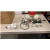 Image 1 : VINTAGE PAASCHE AIRBRUSH COMPRESSOR WITH GUN AND ACCESSORIES - WORKING