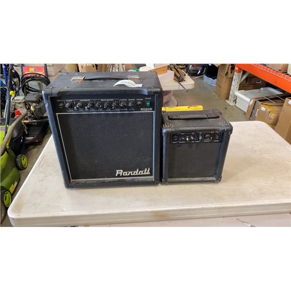 RANDALL RX20R GUITAR AMP AND BURSWOOD G10 GUITAR AMP