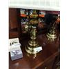 Image 2 : 2 VINTAGE BRASS TABLE LAMPS