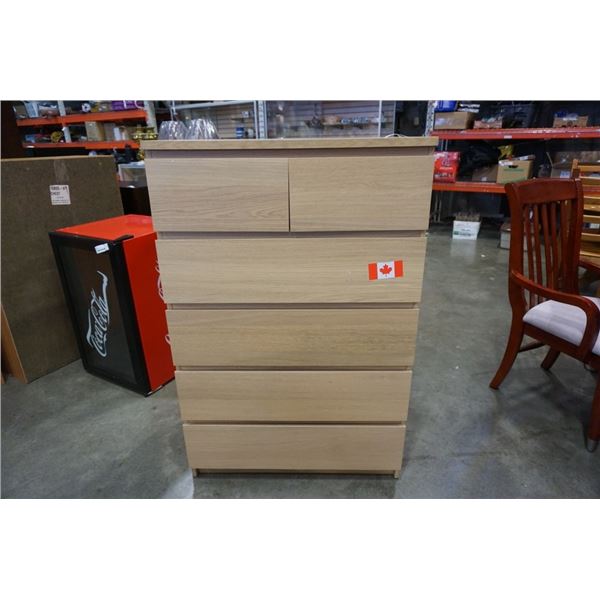 6 DRAWER IKEA CHEST OF DRAWERS