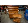 Image 1 : SHERMAG 5 CHEST OF DRAWERS AND 1 DRAWER NIGHTSTAND