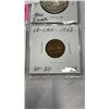 Image 2 : 1943 CANADIAN WWII COIN SET 1 CENT - 50 CENT .800 SILVER
