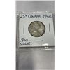 Image 5 : 1942 CANADIAN WWII COIN SET 1 CENT - 50 CENT .800 SILVER