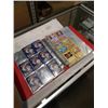 Image 3 : BINDER OF POKEMON CARDS AND BOX OF DVDS AND VIDEOGAMES