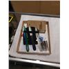 Image 1 : 3 NEW THROWING KNIVES AND HOLD PEAK INFRARED THERMOMETER