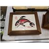 Image 3 : JEWELRY BOX, FIRST NATIONS BOX, VINTAGE SCALE AND VINTAGE PHOTO ALBUM