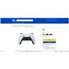 Image 1 : PlayStation 5 DualSense Wireless Controller - White Tested and Working Retail $90