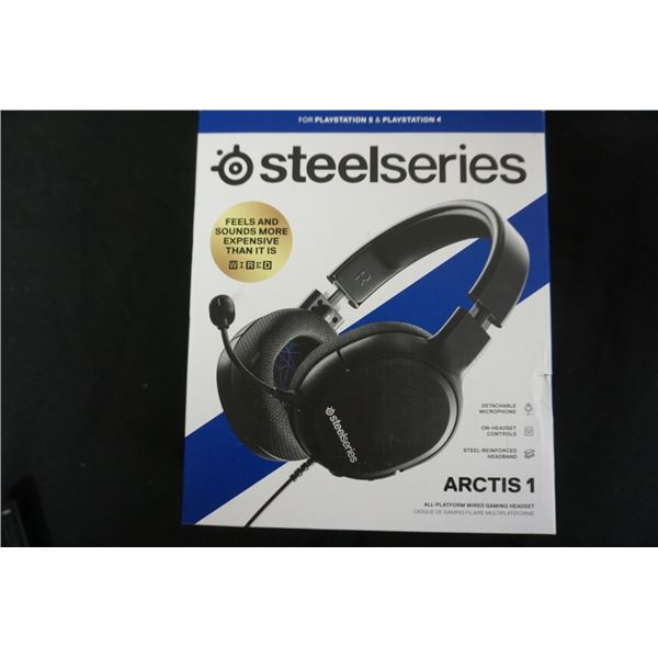 STEEL SERIES ARCTIS 1 WIRED GAMING HEADSET - TESTED WORKING RETAIL $54.99