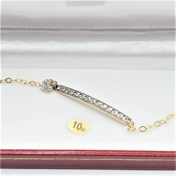 NEW  10KT. YELLOW GOLD BRACELET, W/A $1140.00