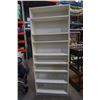 Image 1 : 80 INCH TALL WHITE BOOKSHELF