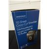 Image 3 : AS NEW INSIGNIA 10 SHEET CROSS CUT PAPER SHREDDER