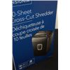 Image 4 : AS NEW INSIGNIA 10 SHEET CROSS CUT PAPER SHREDDER
