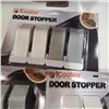 Image 3 : 3 NEW SETS OF 4 Pack Door Stopper [Reliable and Practical] Rubber Door Stop Security Wedge, Flexible