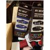 Image 3 : BOX OF JEWELRY DISPLAY CASES FOR RINGS, NECKLACES ETC. AND 4 NEW ROMAX RUNNING BANDS