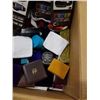 Image 4 : BOX OF JEWELRY DISPLAY CASES FOR RINGS, NECKLACES ETC. AND 4 NEW ROMAX RUNNING BANDS