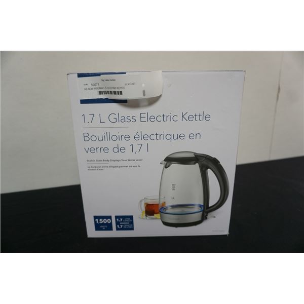 AS NEW INSIGNIA 1.7L ELECTRIC KETTLE