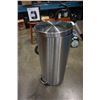 Image 2 : BRUSHED METAL WASTE BIN