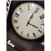 Image 2 : VINTAGE DOME GLASS 24" WALL CLOCK