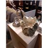Image 1 : CONCRETE ANGEL GARDEN FIGURE AND PLANTER