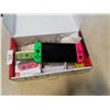 Image 2 : NINTENDO SWITCH CONSOLE WITH 2 JOYCONS TESTED AND WORKING