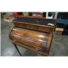 Image 2 : ORNATE STONE TOP ROLLTOP DESK