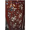 Image 3 : WOOD ROOM DIVIDER - 6 FOOT TALL 55 INCH WIDE WHEN FULLY EXTENDED
