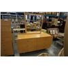 Image 1 : MODERN 6 DRAWER HUPPE MAPLE FINISH DRESSER