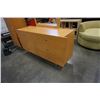Image 3 : MODERN 6 DRAWER HUPPE MAPLE FINISH DRESSER