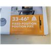 Image 2 : COMPLETE INSIGNIA 33-46 INCH FIXED POSITION TV WALL MOUNT UP TO 80LBS
