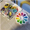 Image 1 : FIDGIT SENSORY TOY AND 2 SETS OF 24 PIECE POKEMON FIGURE/WRISTBAND SETS
