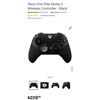Image 1 : Xbox One Elite Series 2 Wireless Controller - Black - Retail $229.99