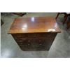 Image 2 : WOOD AND BRASS EASTERN CABINET