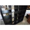 Image 2 : BLACK CUBICAL SHELF UNIT