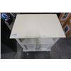 Image 2 : WHITE 2 DOOR NIGHTSTAND