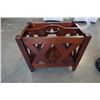 Image 2 : BLACK 71 INCH COAT TREE AND MAGAZINE RACK