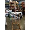 Image 1 : 77 INCH TALL ART EASEL